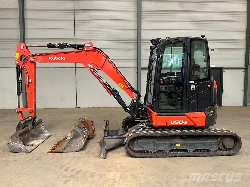 Kubota U 50-5 حفارات صغيرة أقل من 7 طن (حفارات صغيرة)