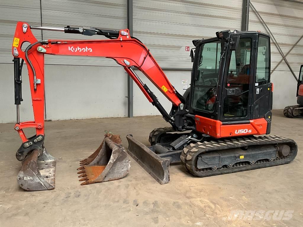 Kubota U 50-5 حفارات صغيرة أقل من 7 طن (حفارات صغيرة)