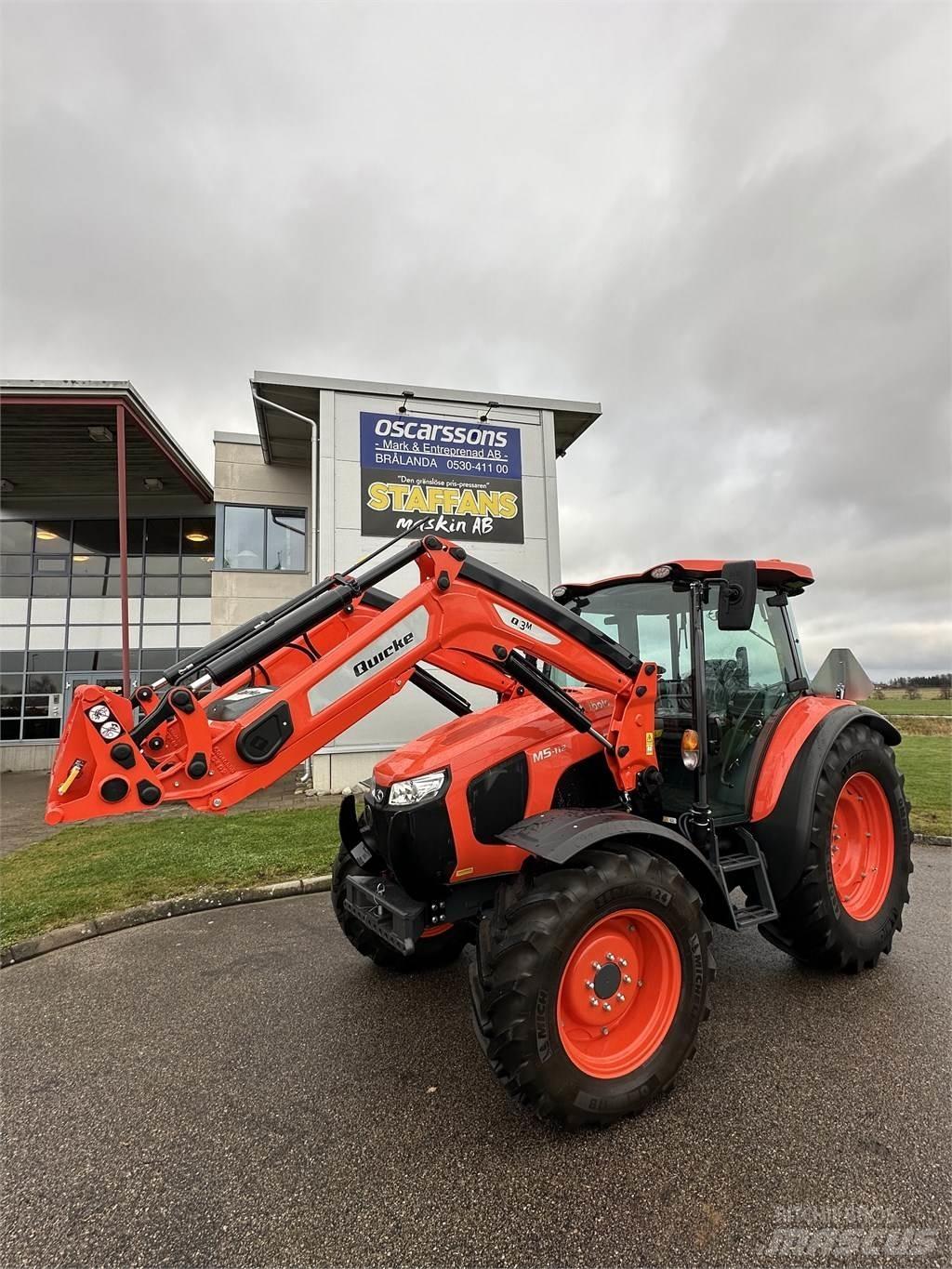 Kubota M5112 الجرارات