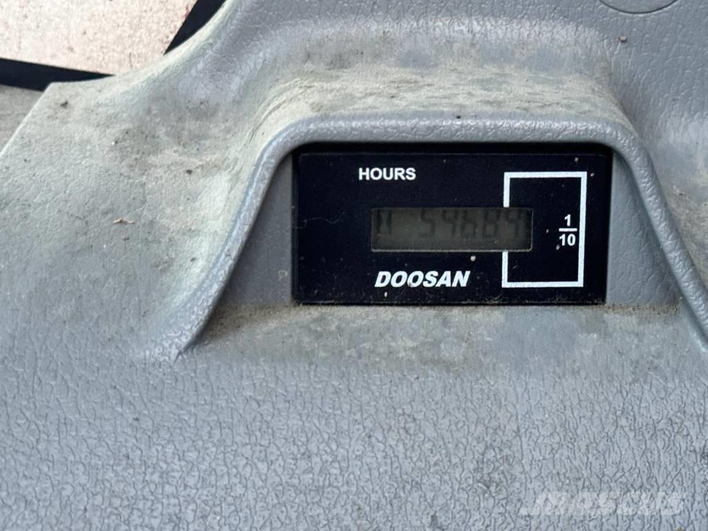 Doosan DX 140 W حفارات بعجل