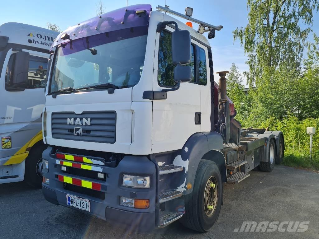 MAN TGA 26.480 شاحنات الرافعات الخطافية