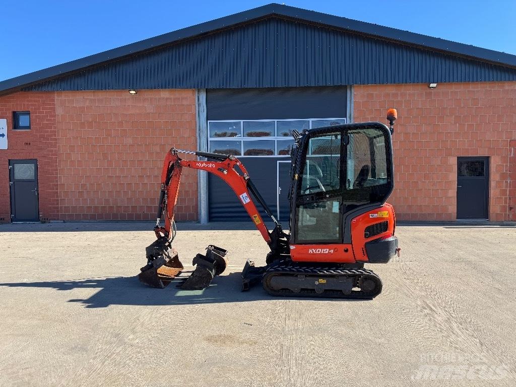 Kubota KX 019-4 حفارات صغيرة أقل من 7 طن (حفارات صغيرة)