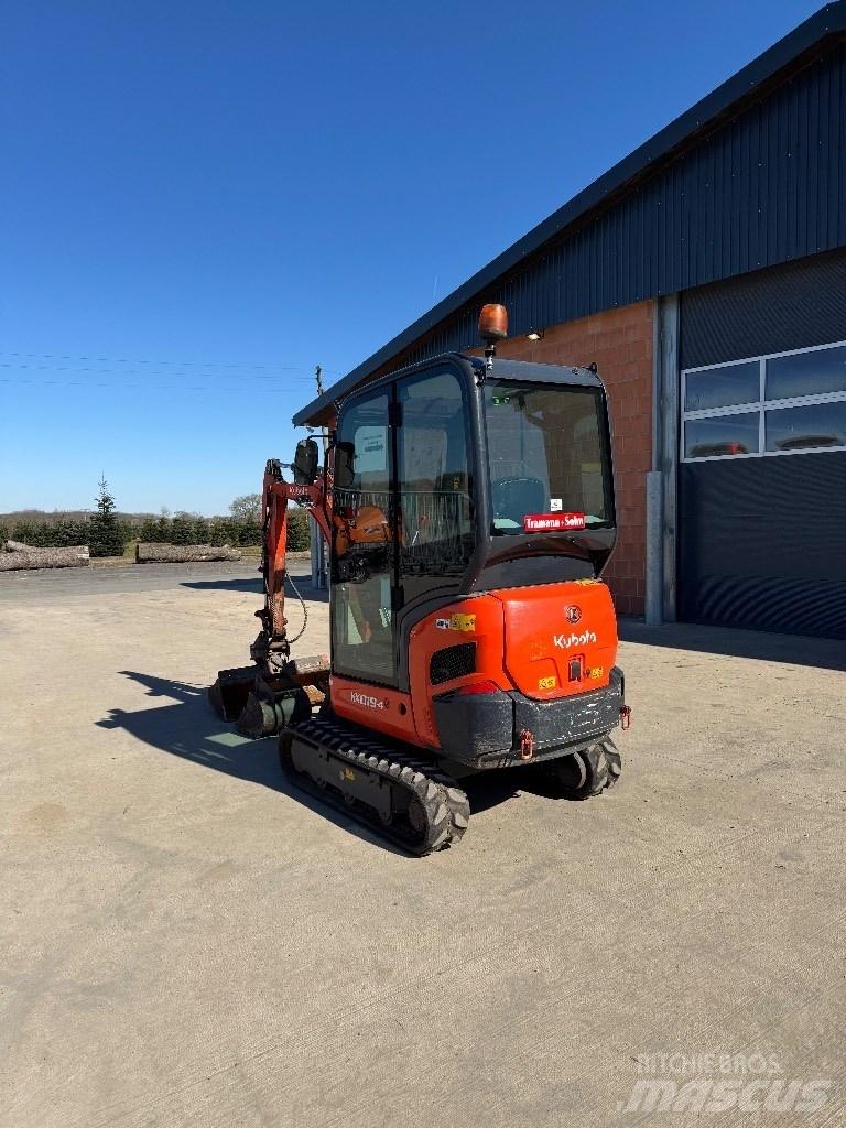 Kubota KX 019-4 حفارات صغيرة أقل من 7 طن (حفارات صغيرة)