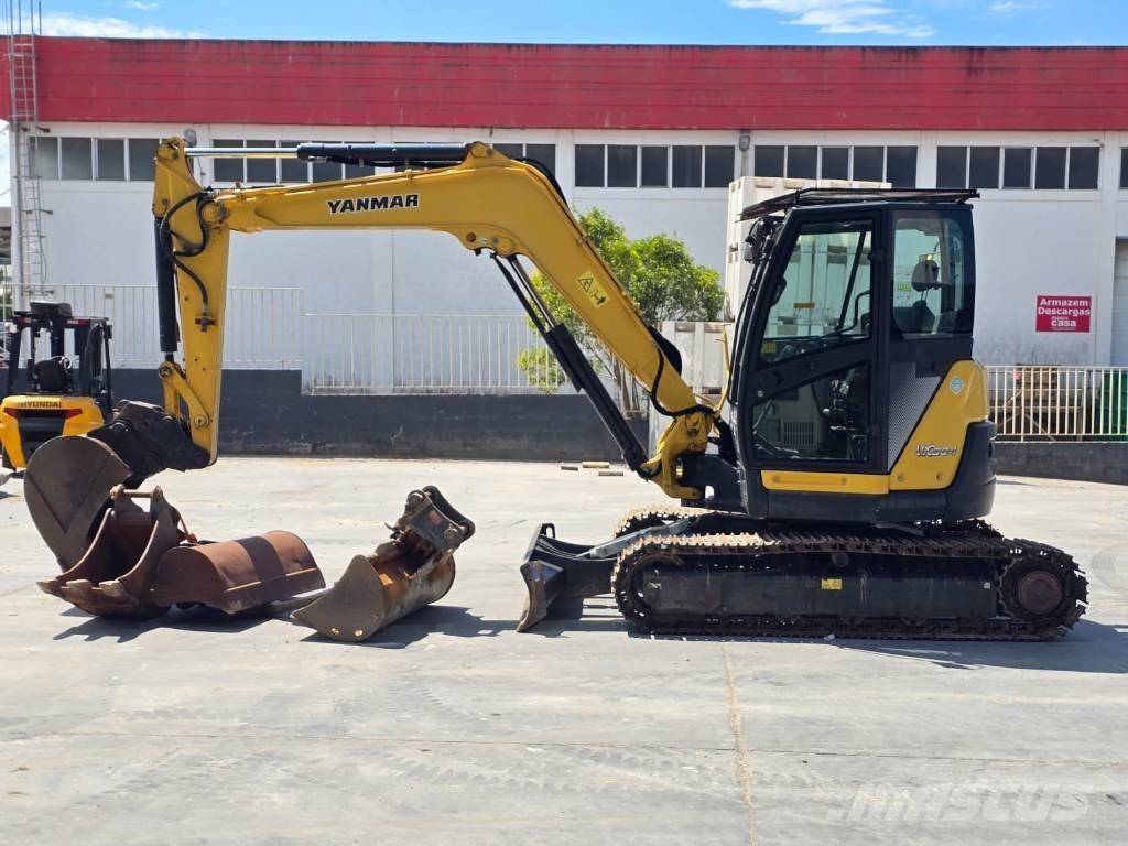 Yanmar Vio 80-1 حفارات وسط 7 طن - 12 طن