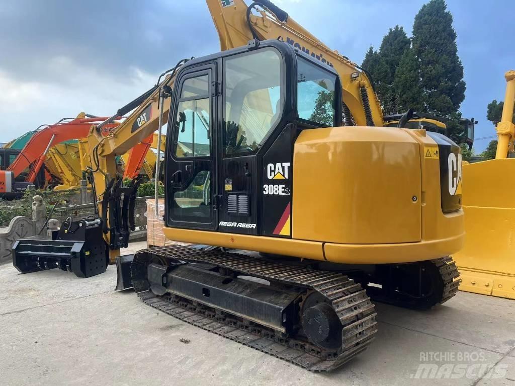 CAT 308 E 2 حفارات زحافة
