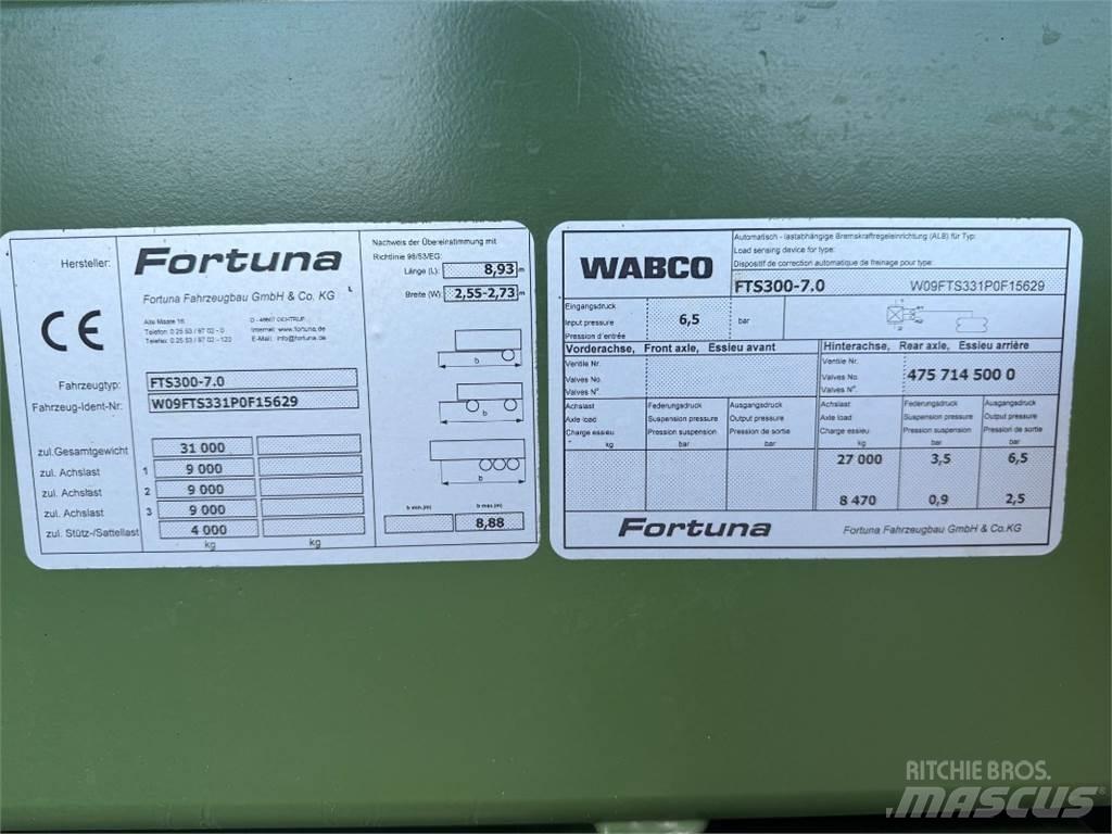 Fortuna FTS 300 مقطورات الحزم