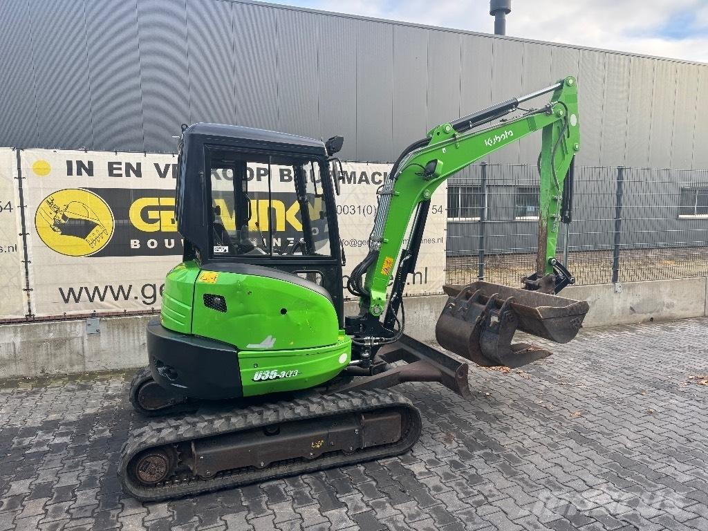 Kubota U 35-3 A حفارات صغيرة أقل من 7 طن (حفارات صغيرة)