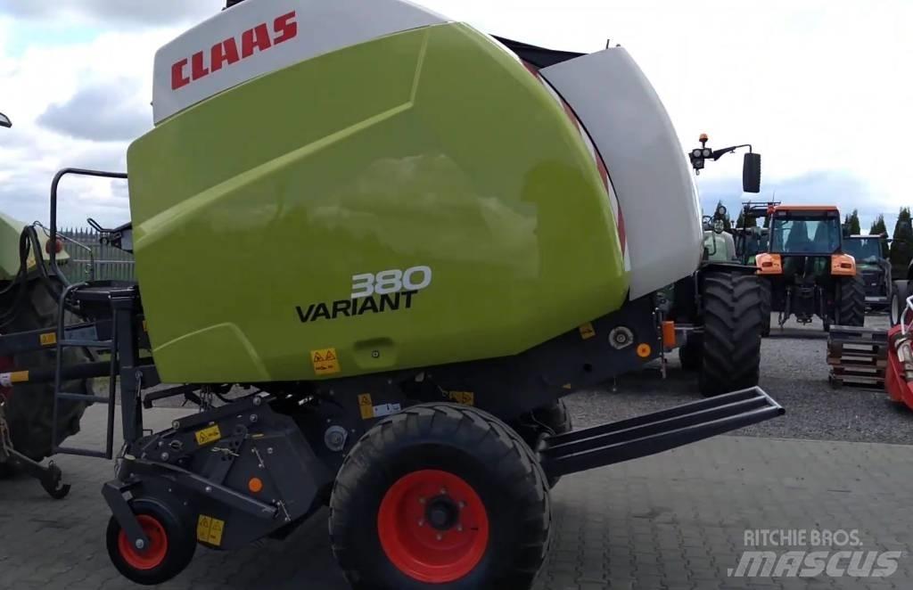 CLAAS Variant 380 محزمات مستديرة