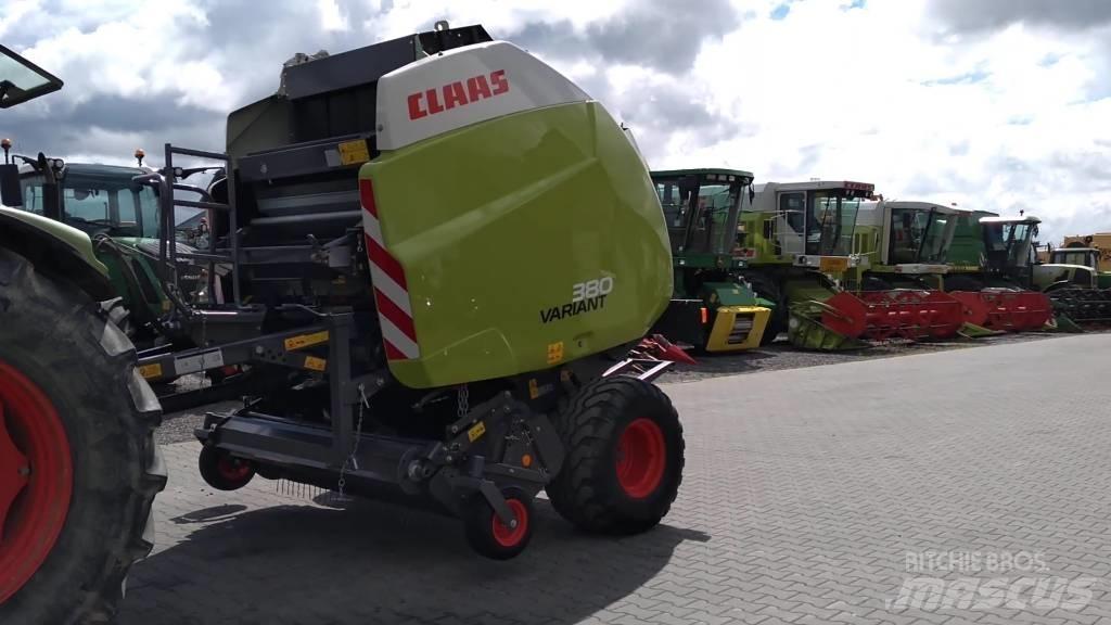 CLAAS Variant 380 محزمات مستديرة