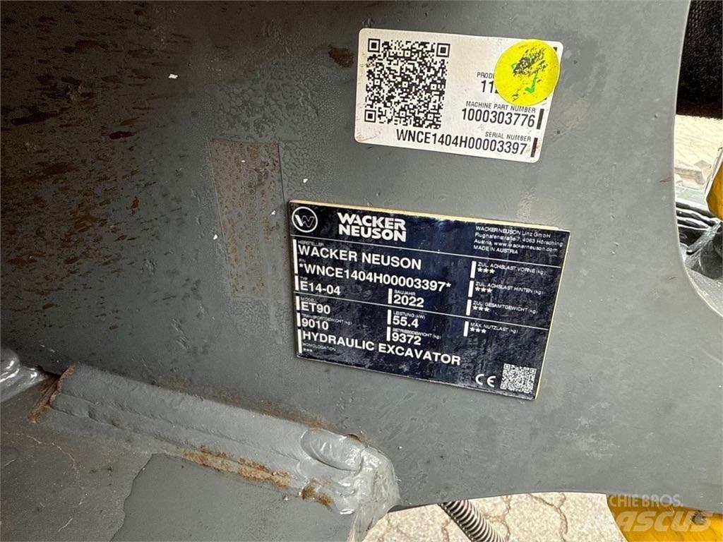 Wacker Neuson ET90 حفارات زحافة