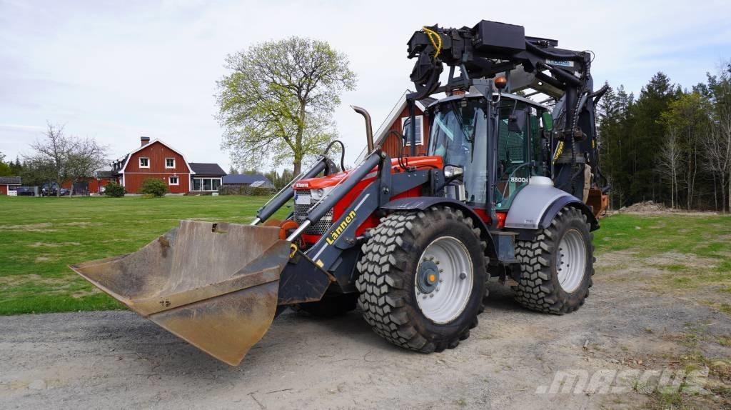 Lännen 8800 K لوادر ذات جرافات عكسية