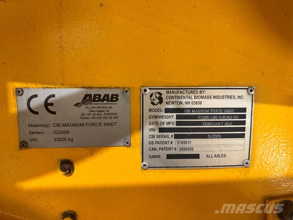 CBI 5400T مزيلات أغصان