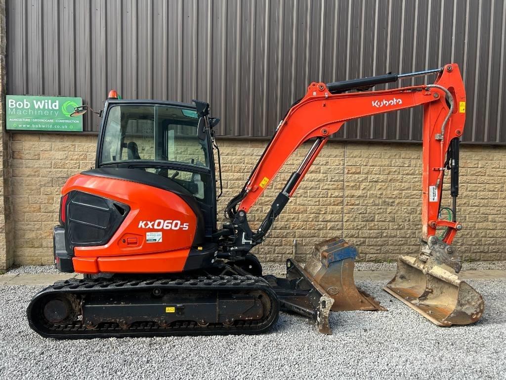 Kubota KX060-4 حفارات صغيرة أقل من 7 طن (حفارات صغيرة)