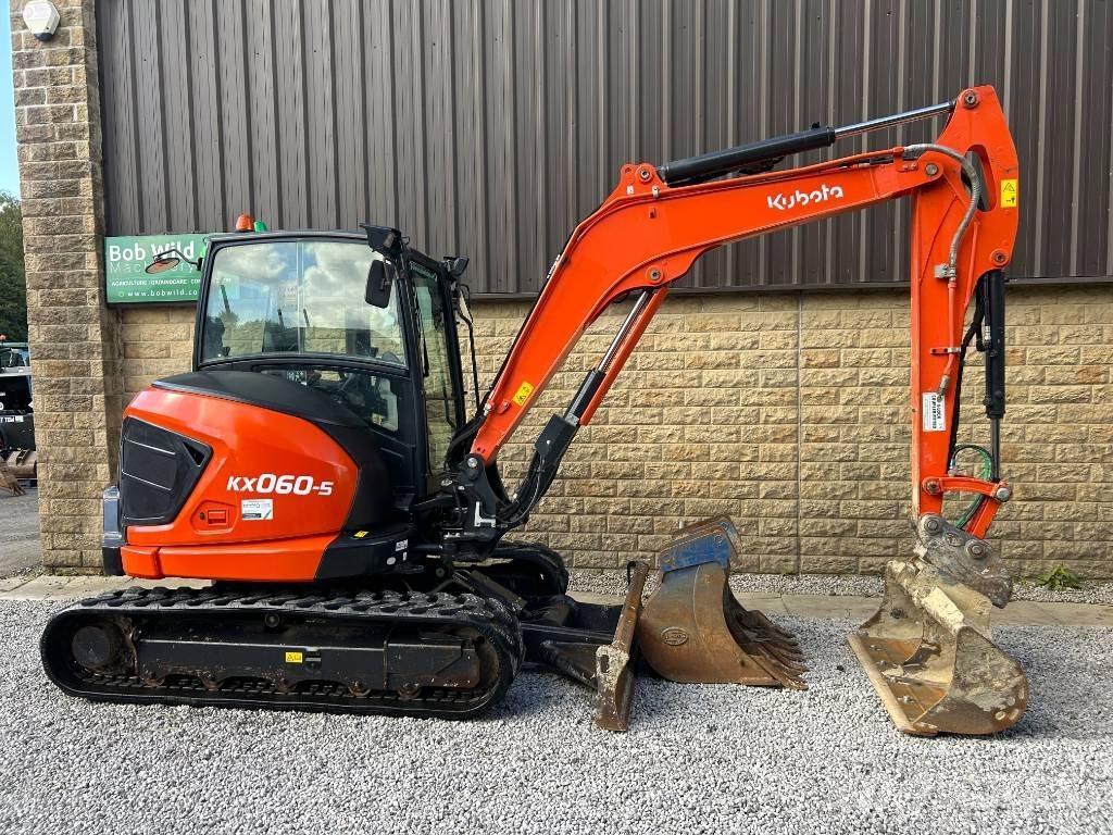 Kubota KX060-4 حفارات صغيرة أقل من 7 طن (حفارات صغيرة)