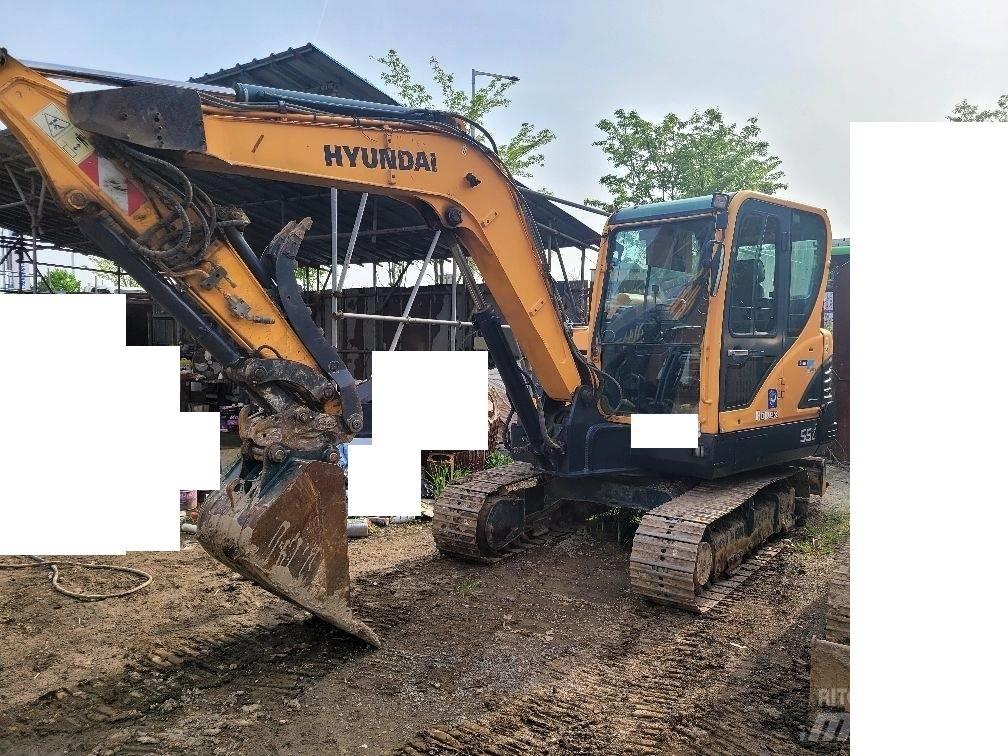 Hyundai Robex 55 حفارات صغيرة أقل من 7 طن (حفارات صغيرة)