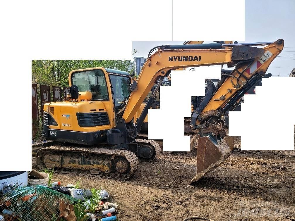Hyundai Robex 55 حفارات صغيرة أقل من 7 طن (حفارات صغيرة)