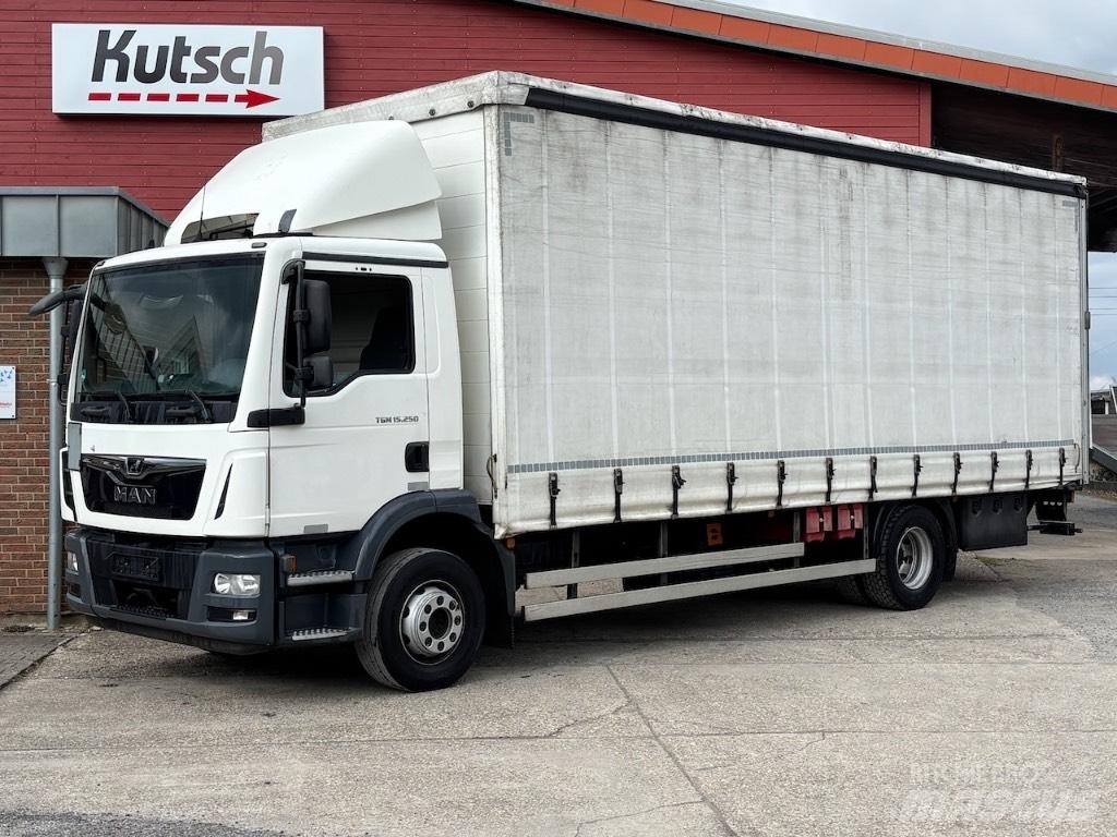 MAN TGM 15.250 شاحنات بغطاء جانبي