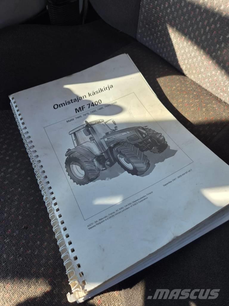 Massey Ferguson 7495 الجرارات