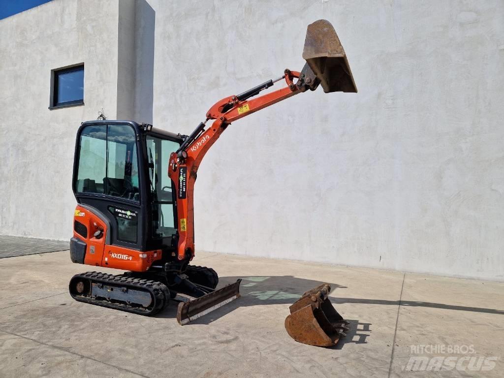 Kubota KX 016-4  P334 حفارات صغيرة أقل من 7 طن (حفارات صغيرة)