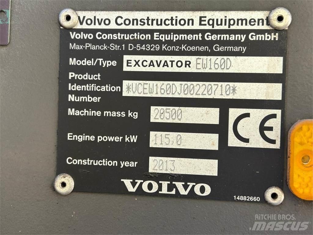 Volvo EW 160 D حفارات بعجل