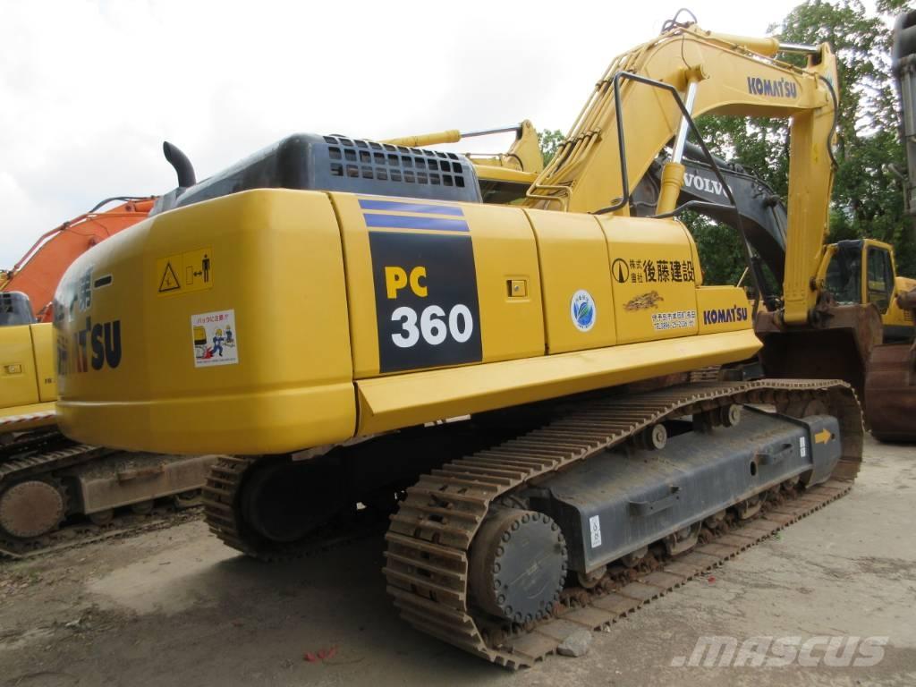 Komatsu PC 360-7 حفارات زحافة