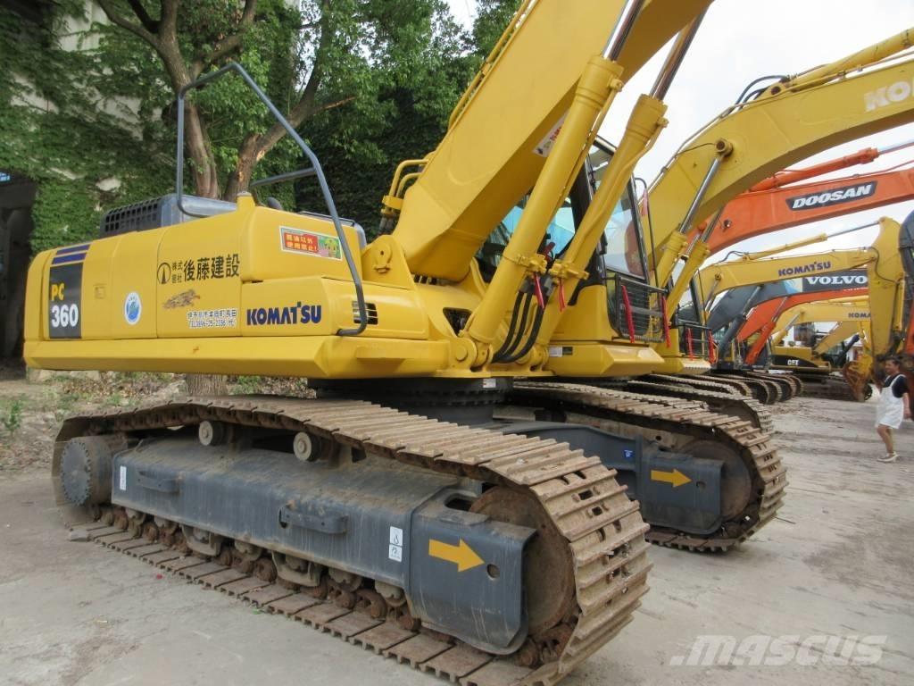 Komatsu PC 360-7 حفارات زحافة