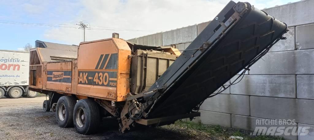 Doppstadt AK 430 آلات تمزيق المخلفات