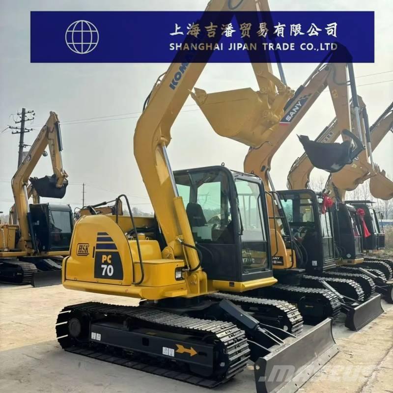 Komatsu PC 70 حفارات زحافة