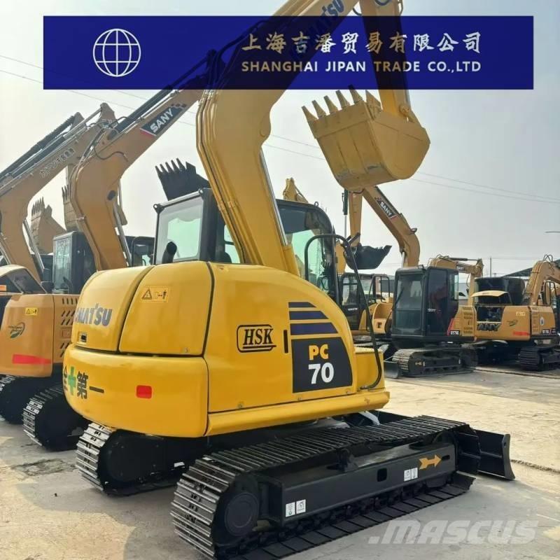 Komatsu PC 70 حفارات زحافة