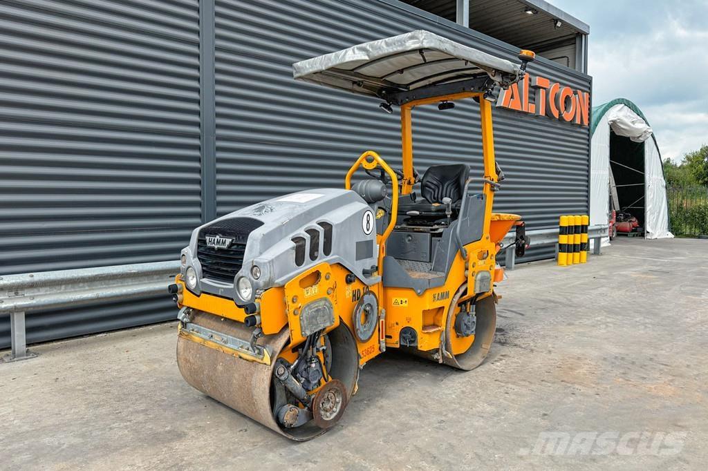 Hamm HD 10 VV مداحل ثنائية الاسطوانة