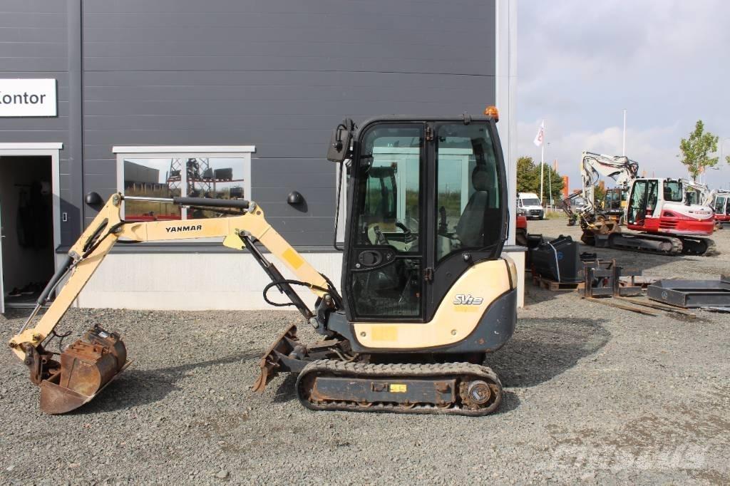 Yanmar SV 18 حفارات صغيرة أقل من 7 طن (حفارات صغيرة)