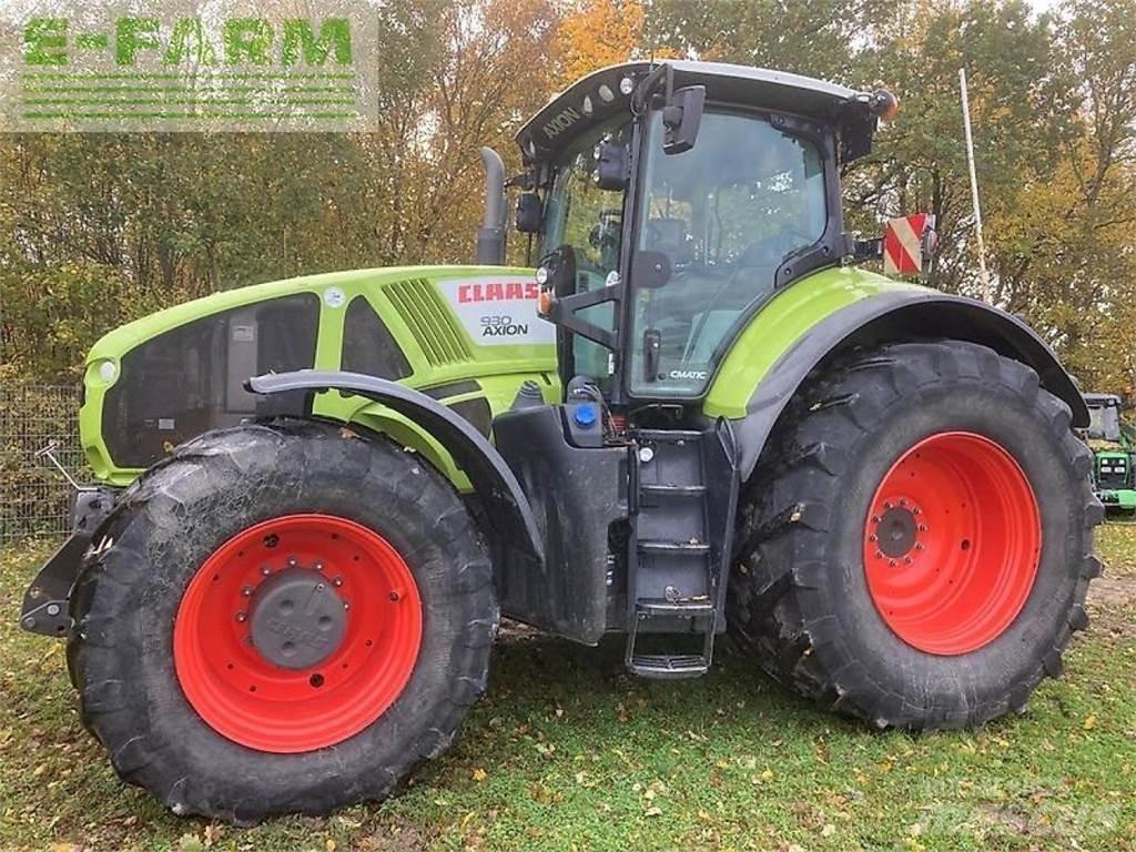 CLAAS axion 930 الجرارات