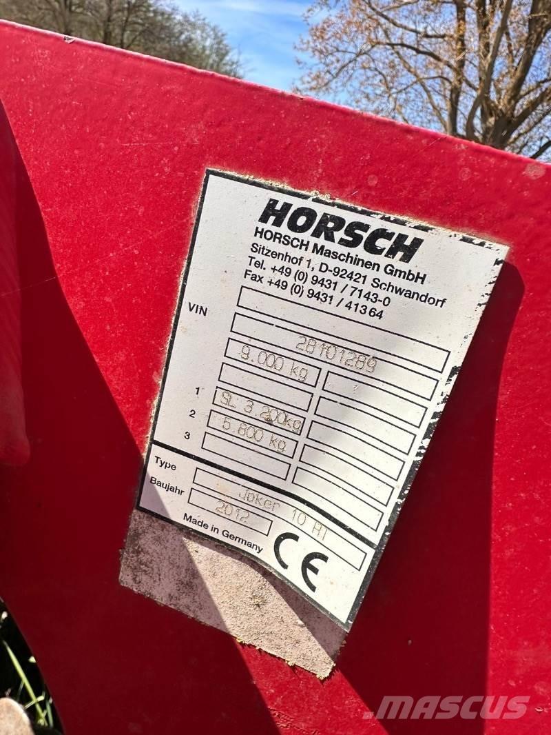 Horsch Joker 10 RT زحافات ساحقة