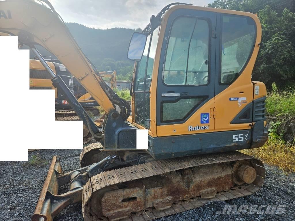 Hyundai Robex 55 حفارات صغيرة أقل من 7 طن (حفارات صغيرة)