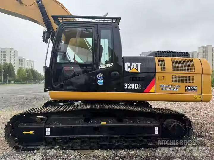 CAT CAT329D2L حفارات وسط 7 طن - 12 طن