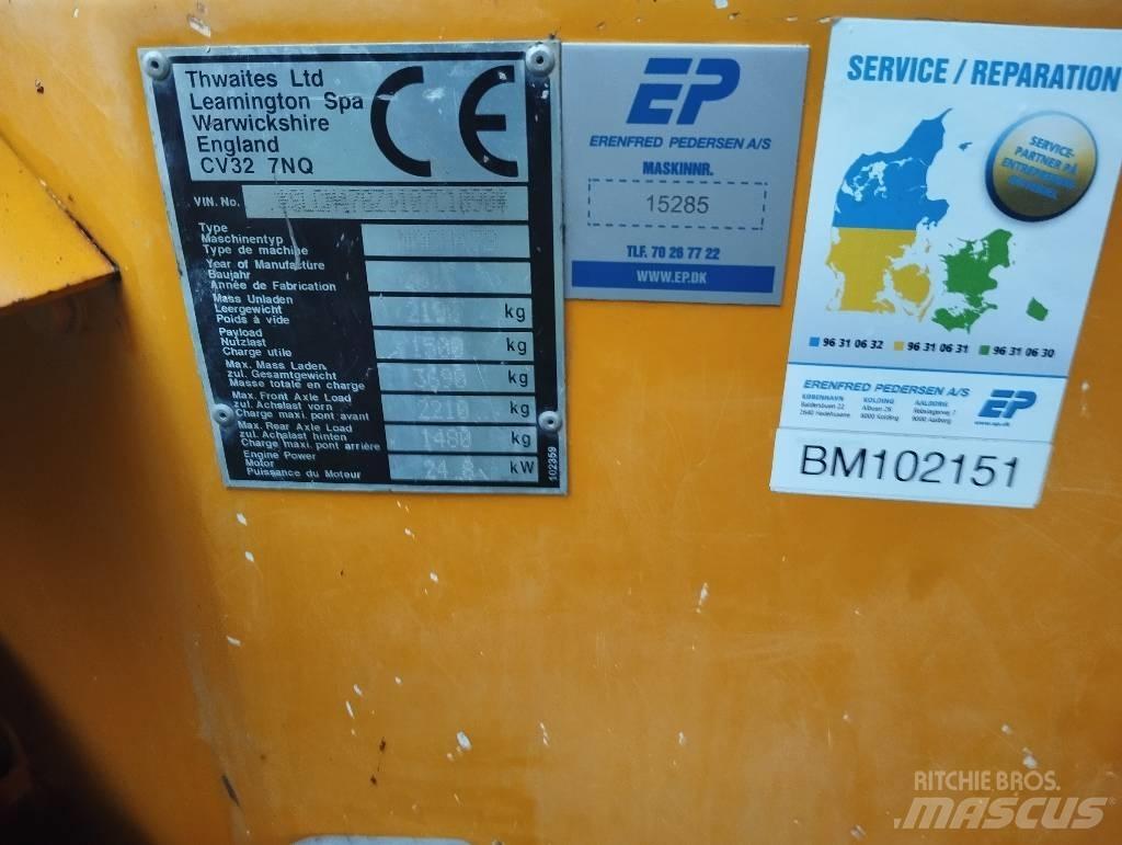 Thwaites 1.5 Tonne عربات نقل قلابة للمواقع