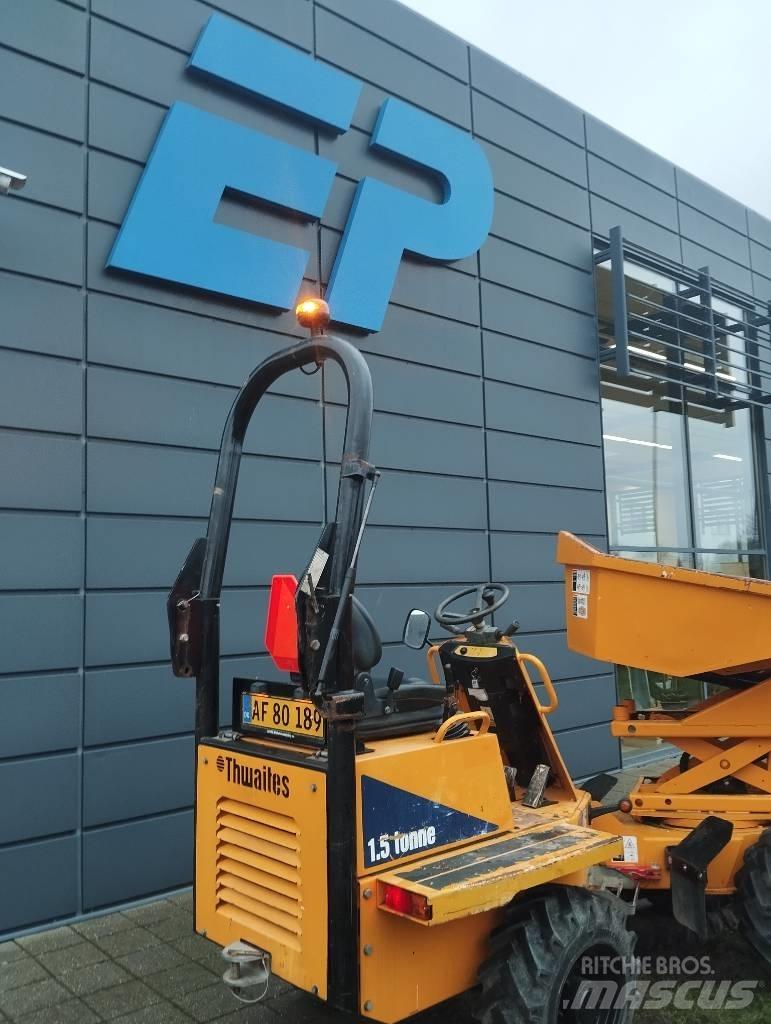 Thwaites 1.5 Tonne عربات نقل قلابة للمواقع