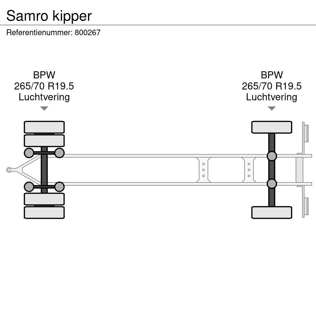 Samro kipper مقطورات قلابة