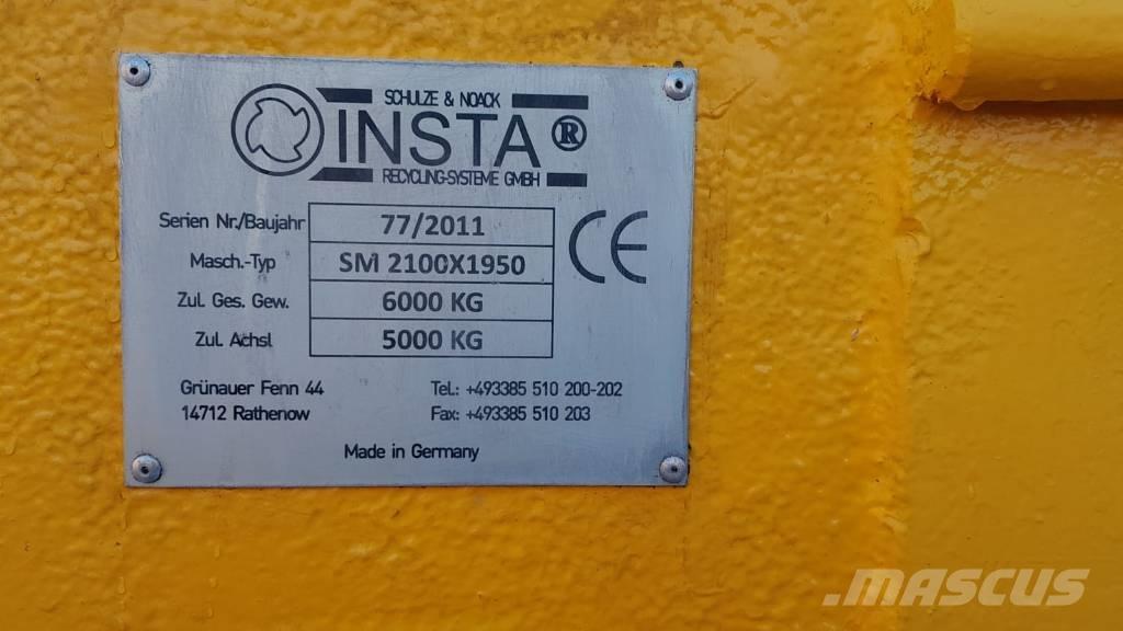  Insta SM 2100x1950 أجهزة فحص متنقلة