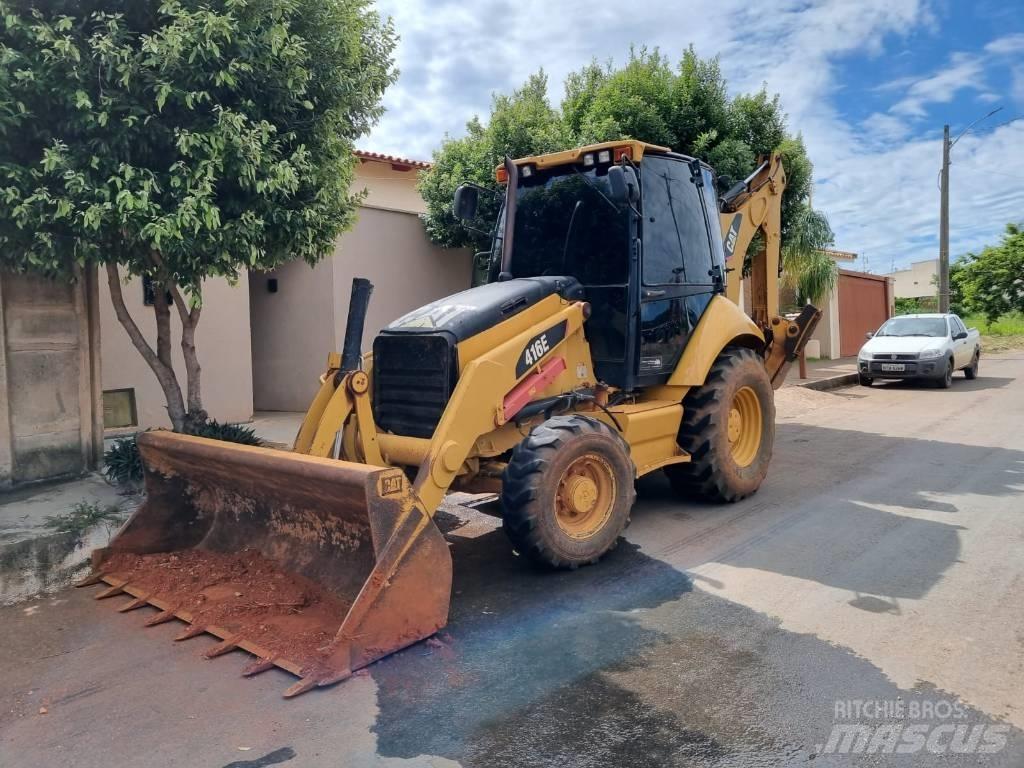 CAT 416E لوادر ذات جرافات عكسية