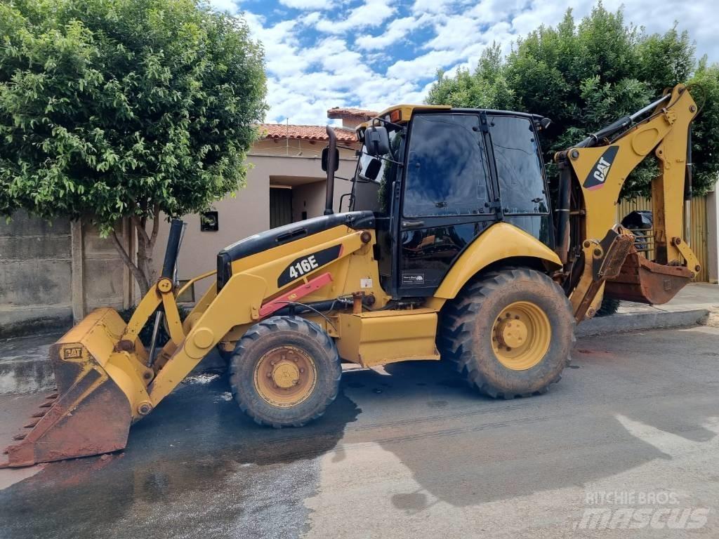 CAT 416E لوادر ذات جرافات عكسية