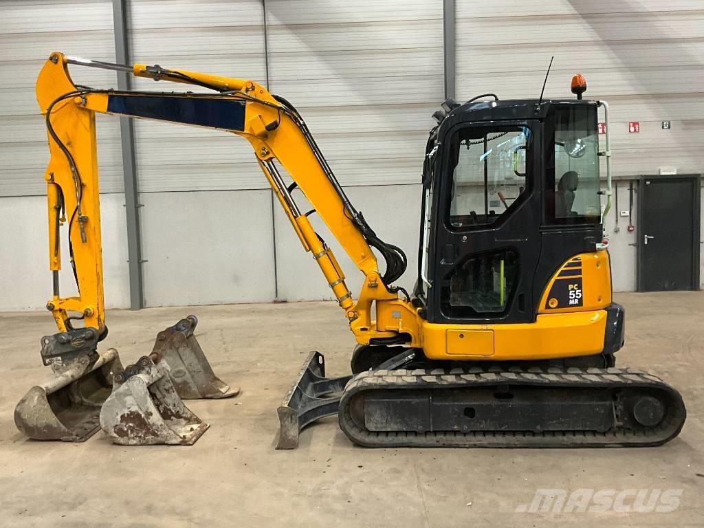 Komatsu PC 55 MR-3 حفارات صغيرة أقل من 7 طن (حفارات صغيرة)