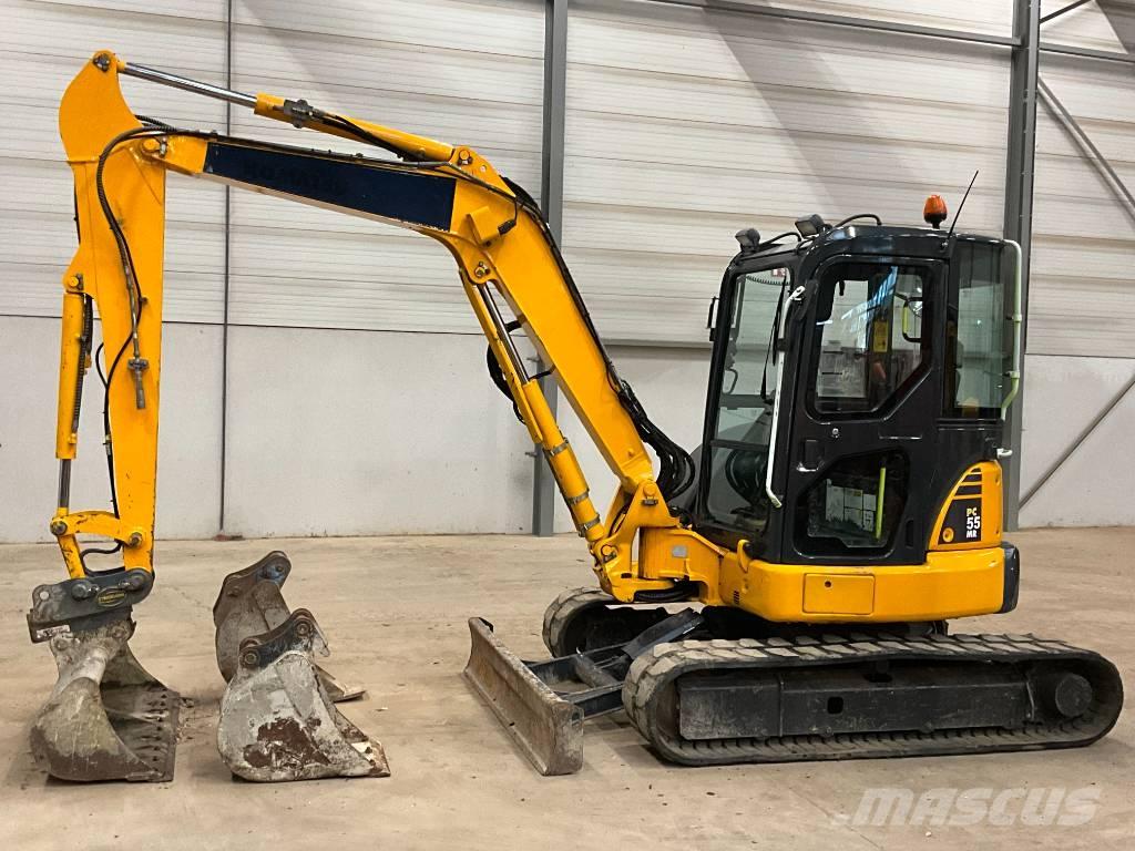 Komatsu PC 55 MR-3 حفارات صغيرة أقل من 7 طن (حفارات صغيرة)