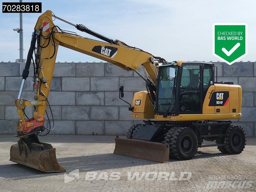 CAT M314 F حفارات بعجل