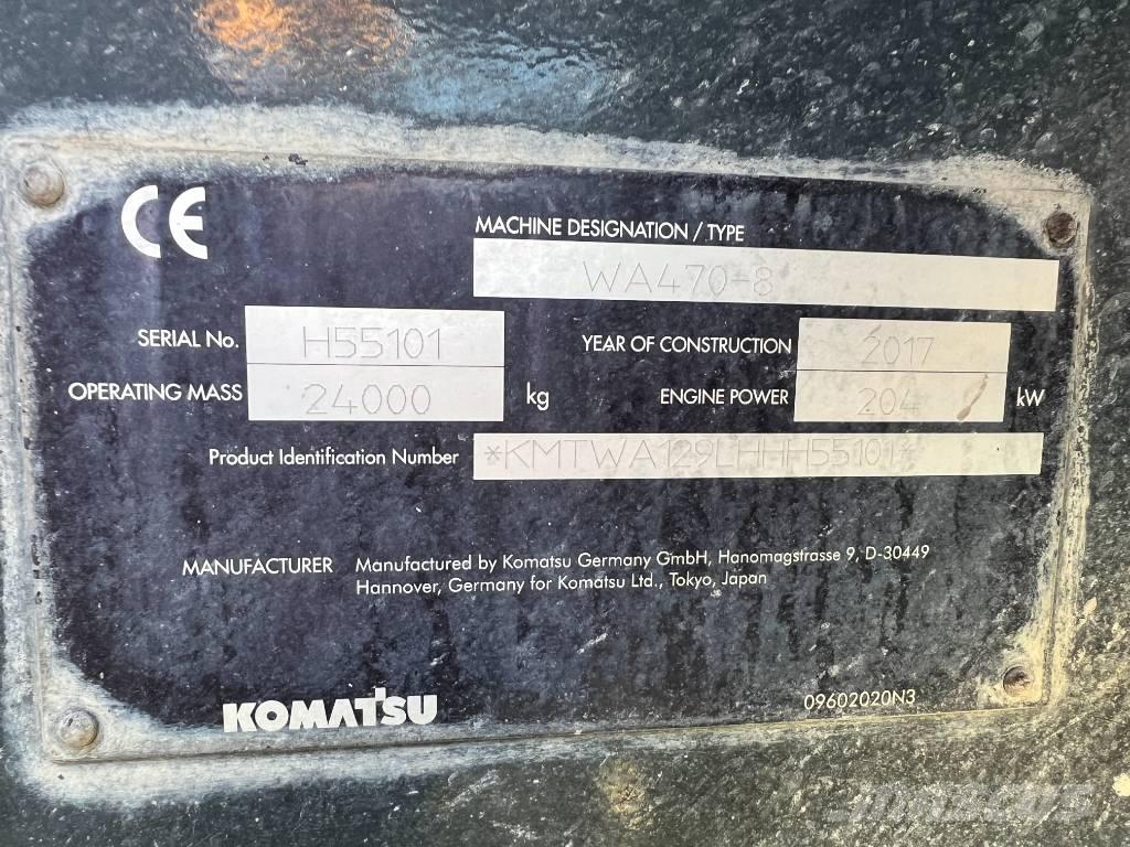 Komatsu WA 470-8 لوادر بعجل
