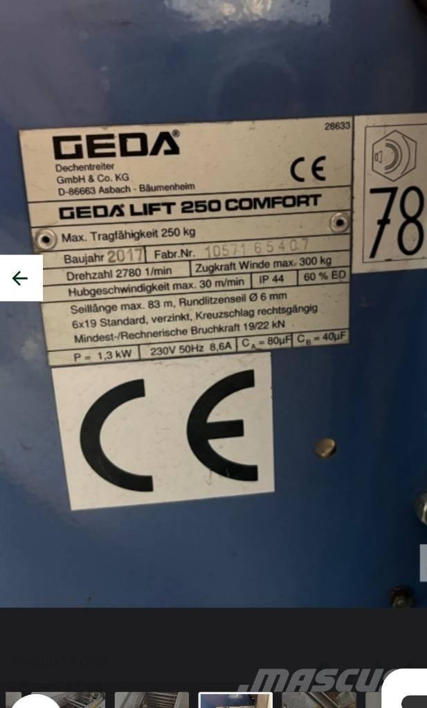Geda Comfort 250 المصاعد والرافعات المادية