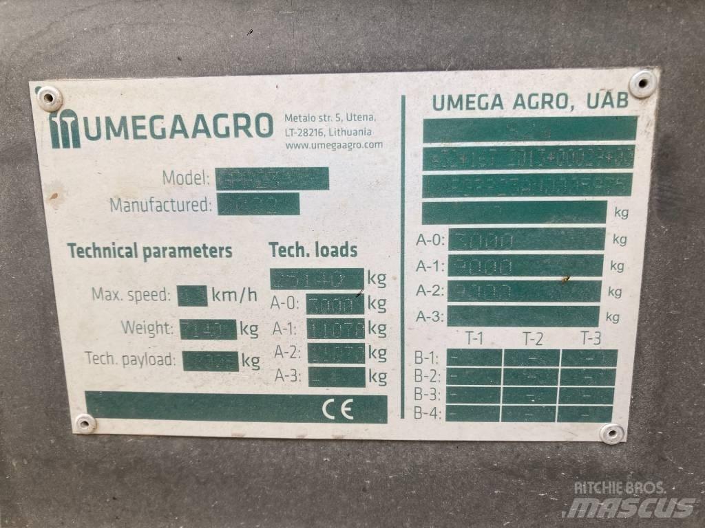  UMEGA GPP23 مقطورة حبوب