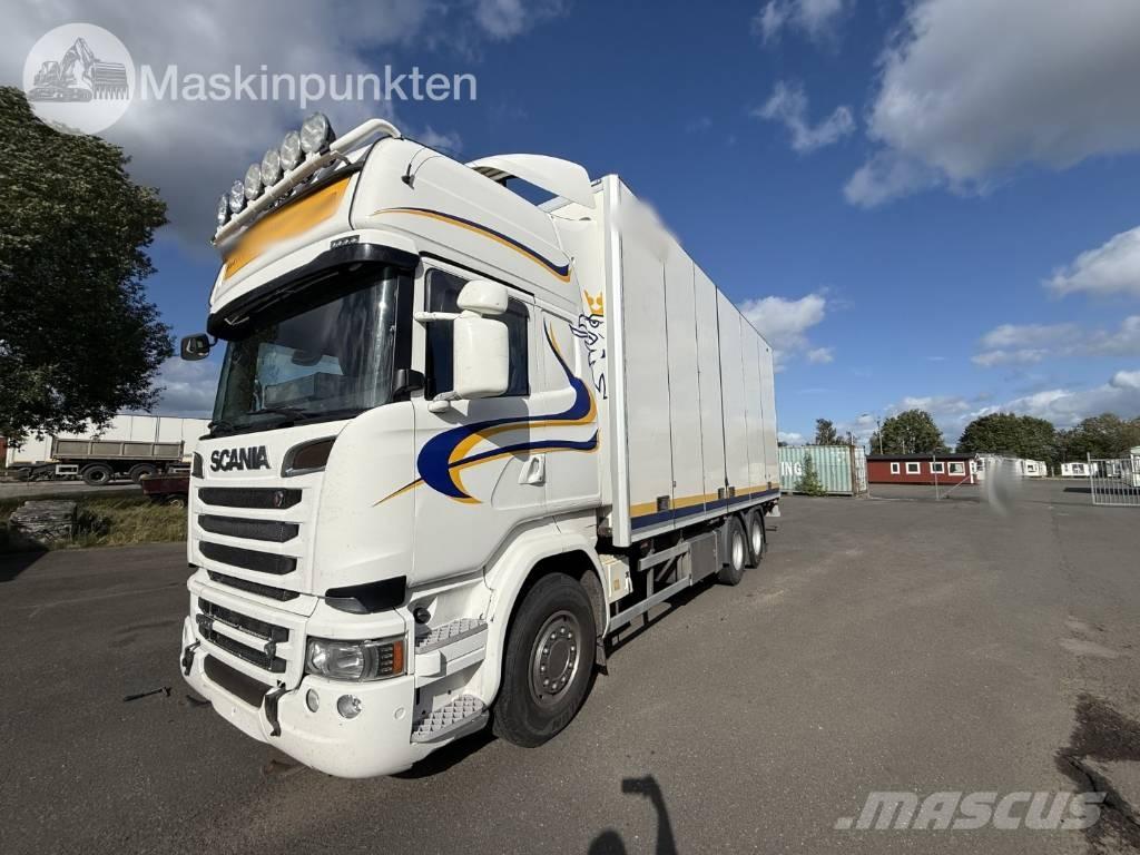 Scania R 520 LB شاحنات ذات هيكل صندوقي