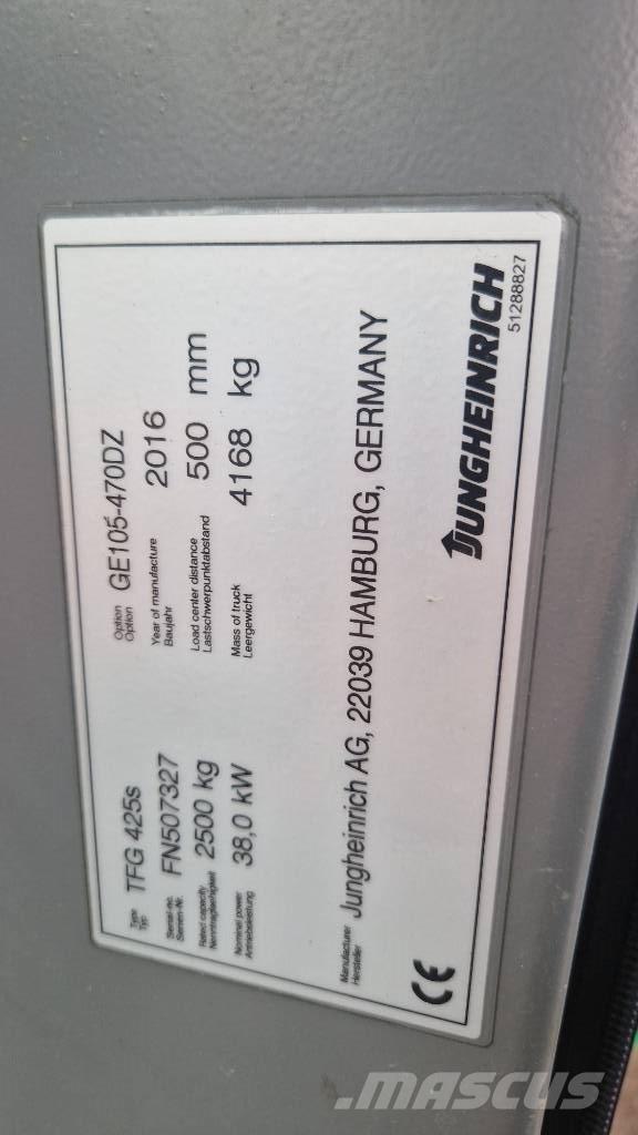  Juncheinrich TFG425s شاحنات LPG