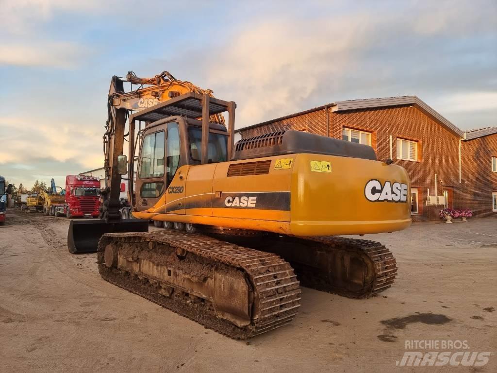 CASE CX 290 LC حفارات زحافة